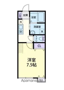 カーサ ベルデ【1階】の間取り